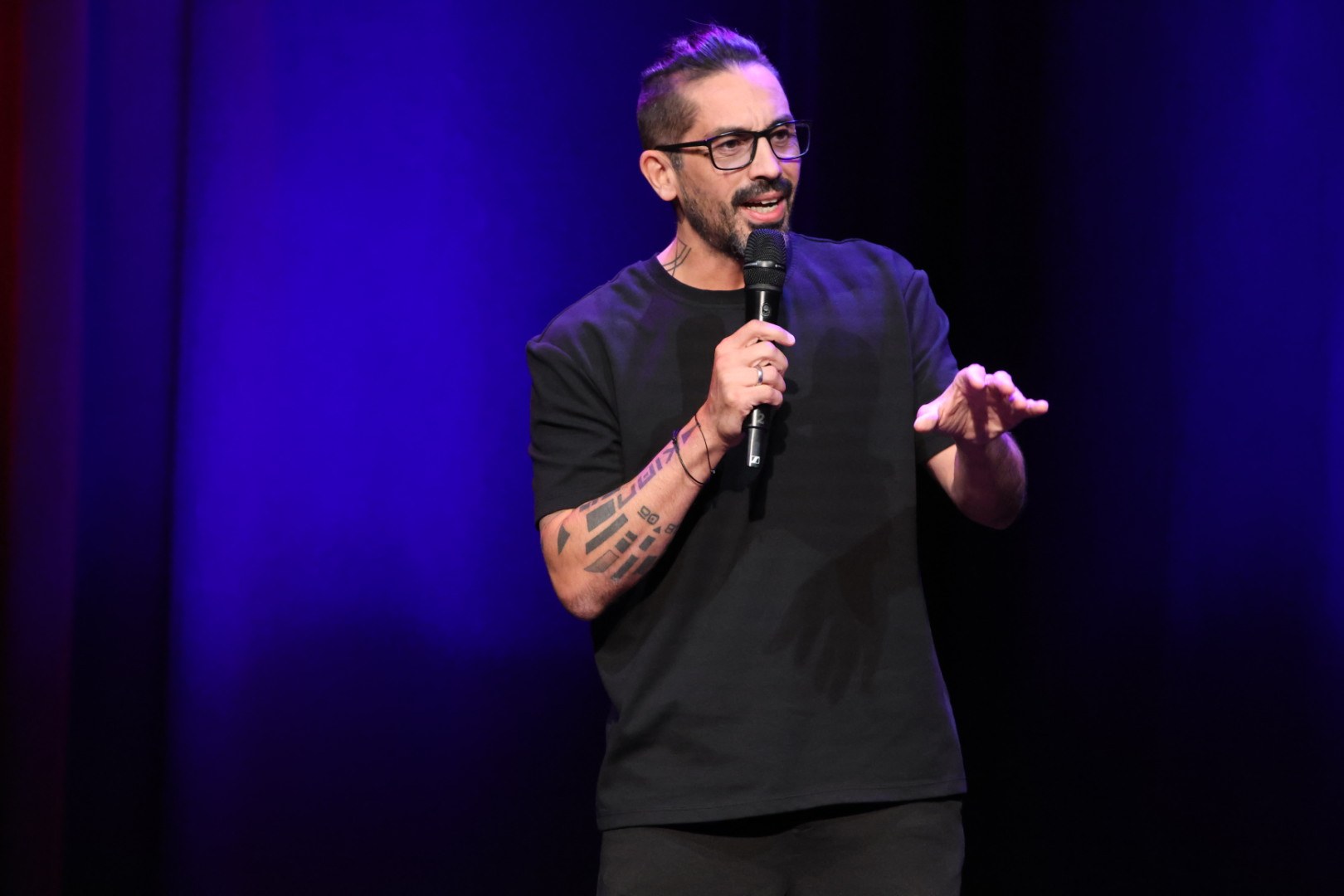 Tayfun Babayigit auf der Bühne